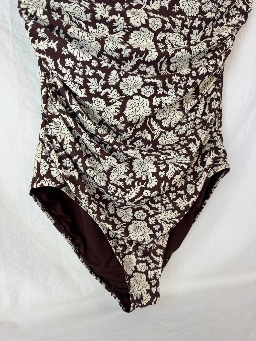 J. Crew One Piece Swimsuit Floral Women’s 14 - Picture 2 of 6